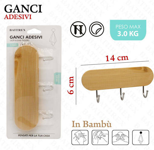 Bathrex Multiganci Bambu 3Posti