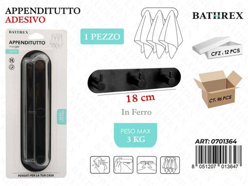 Bathrex.Appenditutto Adv. Metal 3Posti