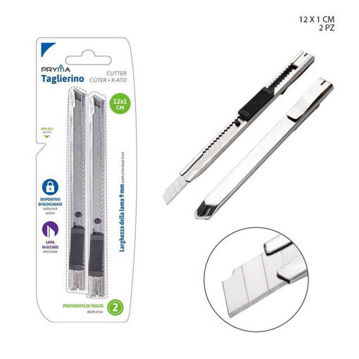 Pryma Taglierino 12X1Cm 2Pz Bl. 0222073
