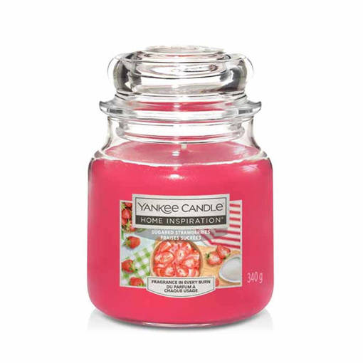 Yankee Candles - Candela In Giara Media Sugared Strawberries 1729187E