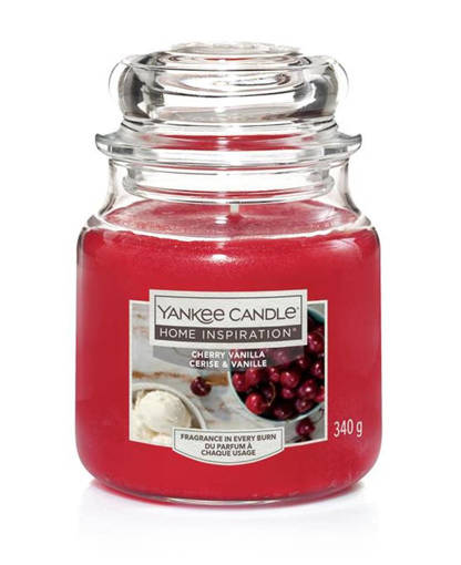Yankee Candles - Candela In Giara Media Cherry Vanilla 1570507E
