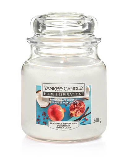 Yankee Candles - Candela In Giara Media Pomegranate Coconut 1572991E