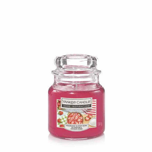 Yankee Candles - Candela In Giara Piccola Sugared Strawberries 1729177E