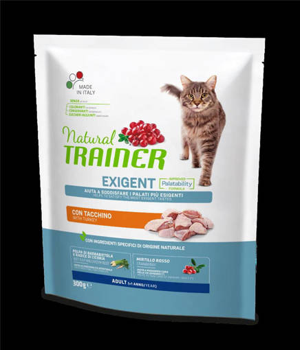 Natural Trainer Gatto Exigent 300 gr Tacchino