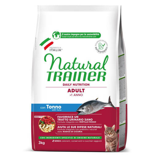 Natural Trainer gatto Adulto TONNO 3KG 