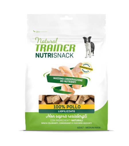 Natural Trainer NUTRISNACK Cane 50 gr Pollo Liofilizzato