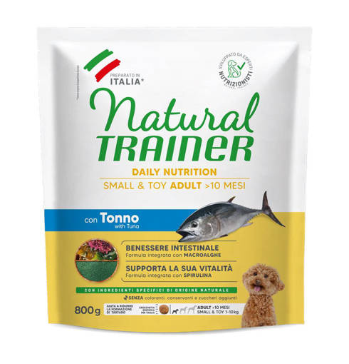 NT SMALL TOY ADULT TONNO E RISO 800GR