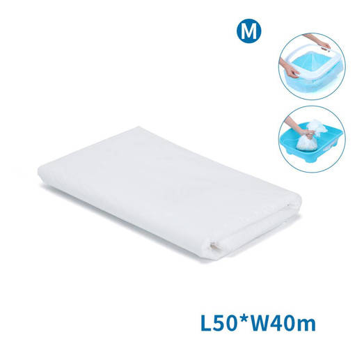 Nobleza Sacco della spazzatura per lettiera (12 pezzi) L50*W40cm