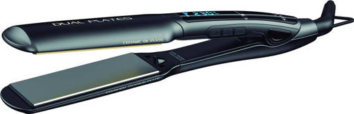 GAMA PROFESSIONAL X-Wide Dig Dual Plates 4D - Temp. Reg.150° A 230°C - Tit. - Cer. - Olio Essenziali - Ioni + Ozono - Auto Spegnimento