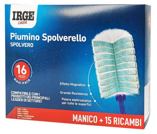Irge Spolverello Piumino 15Pz + Manichet
