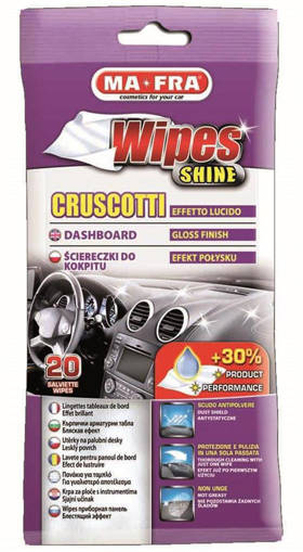 Mafra Wipes Shine Cruscotto Effetto Lucido