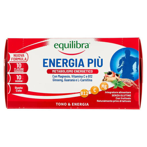 Equilibra Integratore Alimentare Energia Più - 10 flac.
