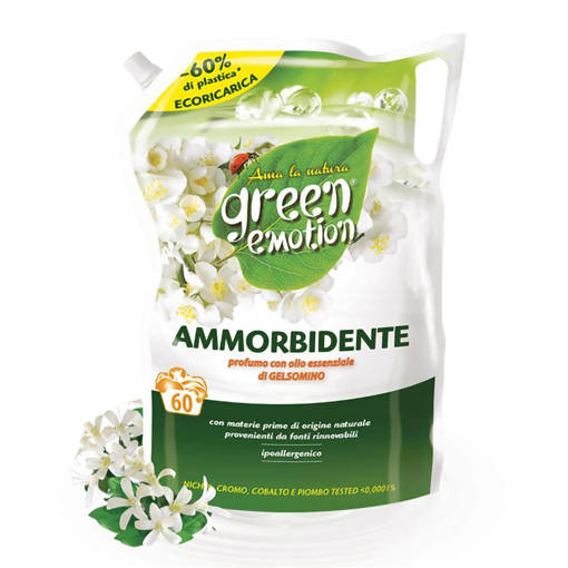 Green Emotion Ammorbidente Ecoricarica Gelsomino 1500 ml