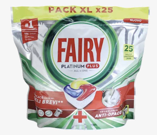 Fairy Platinum Plus 25 Caps Cicli Brevi All In One Classico