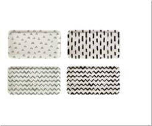 Vassoio Rettangolare Dynamic Cm29,6X15,7X1,5 Ass C&K