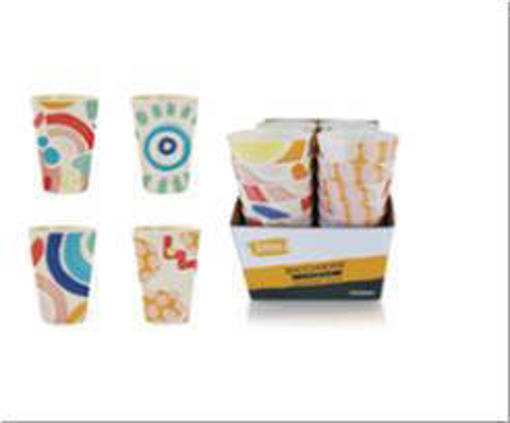 Bicchiere Summer Flow Cm8,4X10,2 Ass C&K