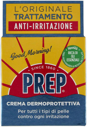 Prep  Crema Paraben Free Vaso 75 ml