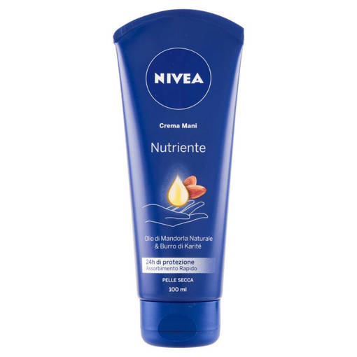 Nivea Crema Mani Nutriente Con Olio Di Mandorla 100 ml