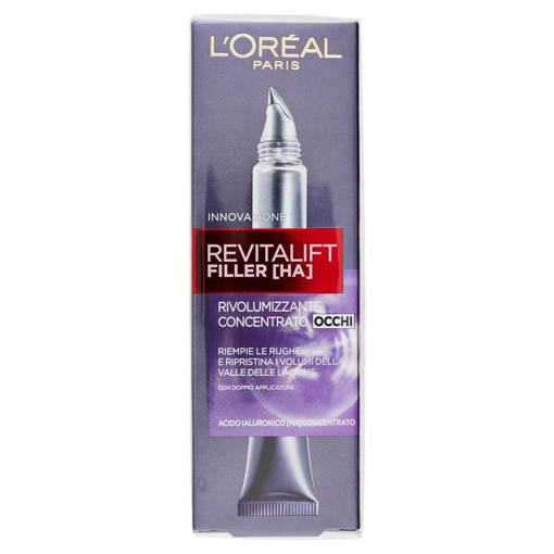 L'Oreal Revitalift Filler [Ha] Occhi Crema Anti-Rughe Rivolumizzante 15 ml