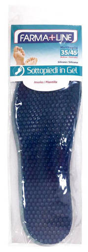 Farma Line solette gel blu 35/45 spess.0,5cm
