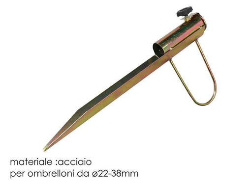 SUPPORTO PER OMBR. ACCIAIO