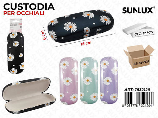 Custodia Per Occhiali Col. Ass. 16Cm /Pz Da 12**
