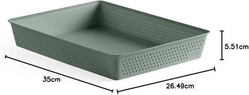 Tatay Organizzatore A4 4,2L Bohol Verde Salvia