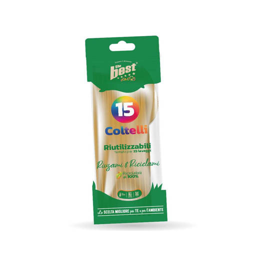Posate Oro Riutilizzabili The Best Coltelli Riutilizzabili 15 Pcs