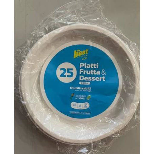 The Best Piatti Frutta 25 pezzi Riutilizzabili