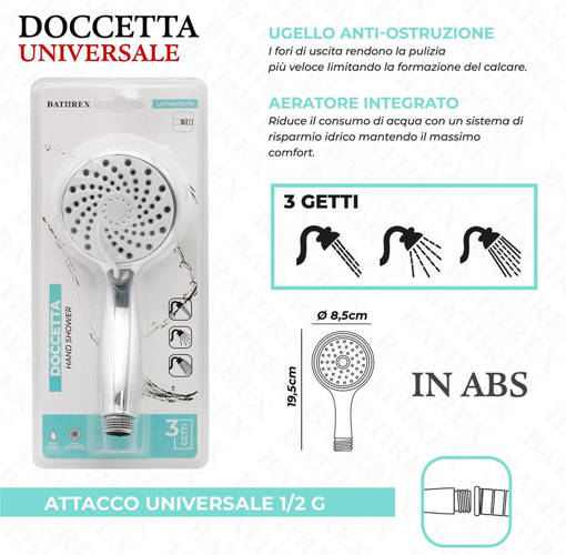 Bathrex Doccetta 3Getti