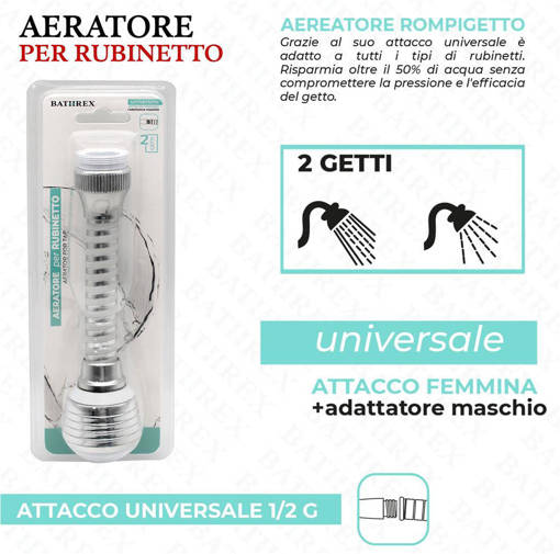 Bathrex Aeratore Rubinetto 2Getti
