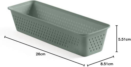 Tatay Organizzatore Slim 0,8L Bohol Verde Salvia