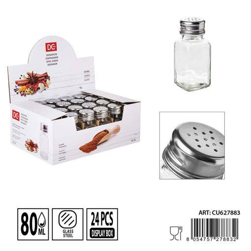 Dc Casa Dosaspezie Vetro 80Ml 4X9.5Cm