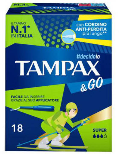 TAMPAX&GO SUPERX18