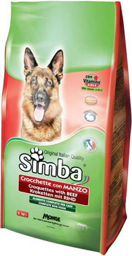 Simba Cane Croccantini 4 kg Manzo
