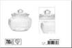 Dc Casa Barattolo Vetro C/Cop. 700Ml 11X13.5Cm