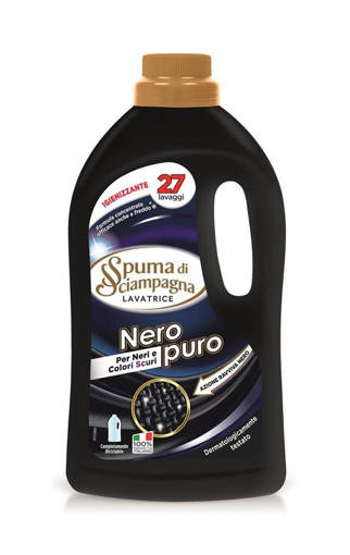 Spuma di Sciampagna Lavatrice 27 Lavaggi Nero