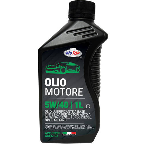 Ototop Olio Motore 5W/40 Ototop 1 Lt