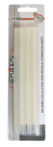 Kombo Stick Colla Ricambio Per Pistola Termocollante, 4Pz,  11X200Mm