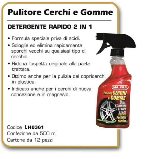Mafra H0787 Pulitore Cerchi & Gomme Italia 500