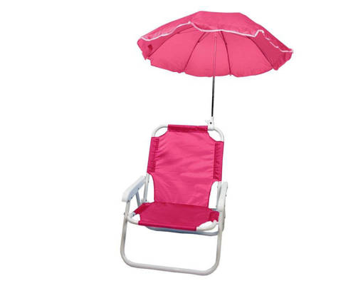 SEDIA+OMBRELLO PER BAMBINI 37X33X54CM 4ASS