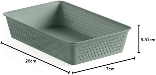 Tatay Organizzatore A5 1,8L Bohol Verde Salvia