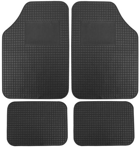 Cossuto Tappeto Pvc 4 Pz 'Silver'