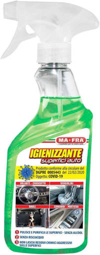Mafra Detergente Igienizzante Auto Trigger 500 Ml 