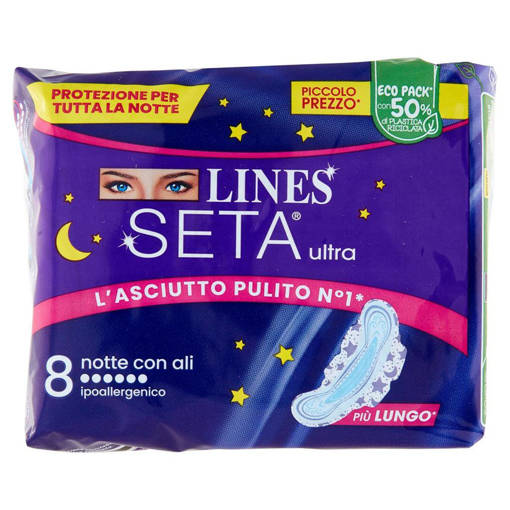 Lines Seta Ultra Notte Dwct X8