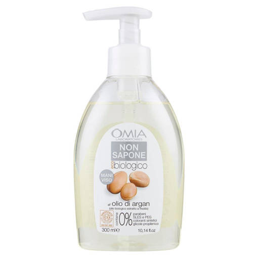 OMIA ECOBIO NON SAPONE LIQUIDO MANI VISO OLIO DI ARGAN DISPE