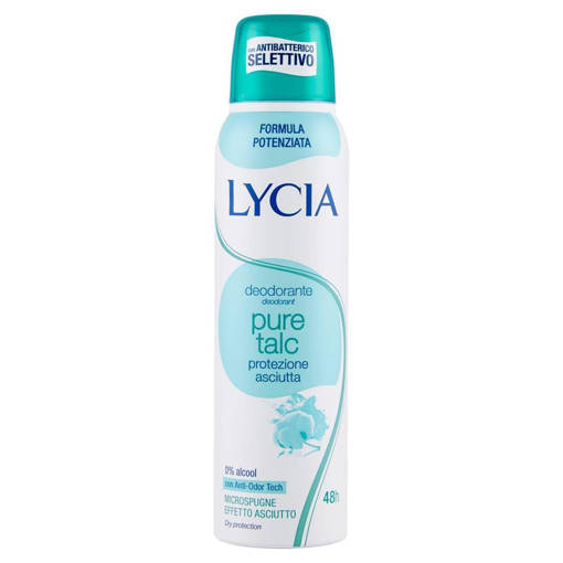 Lycia pure talc deo spray 150 ml