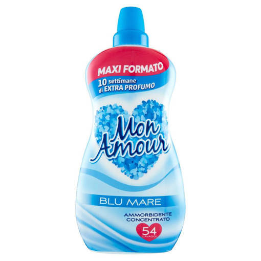 Mon Amour Ammorbidente Concentrato 54 lavaggi 1350 ml Blu Mare