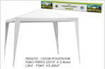 GAZEBO 3X3MT BIANCO POLIETILENE