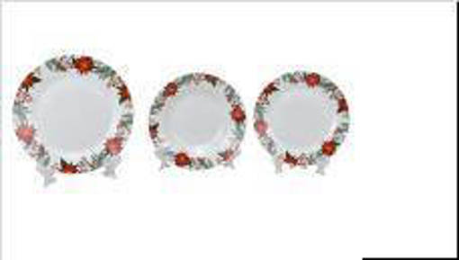 Nataluna Servizio Piatti 18Pz Tondo Dec.Dh02-2909